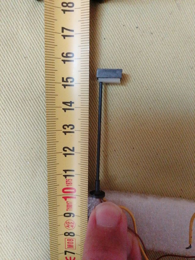 Lote 5 farolas ANESTE escala N 1:160