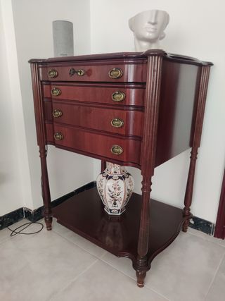 Mueble madera 4 cajones