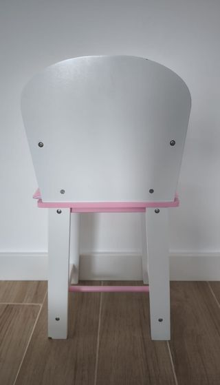 Trona muñecas madera infantil