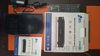 Deco Iris 2100HD - Receptor Satélite. Funcionando