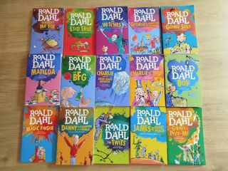 Colección 15 libros Roald Dahl en inglés.
