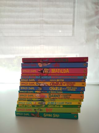 Colección 15 libros Roald Dahl en inglés.