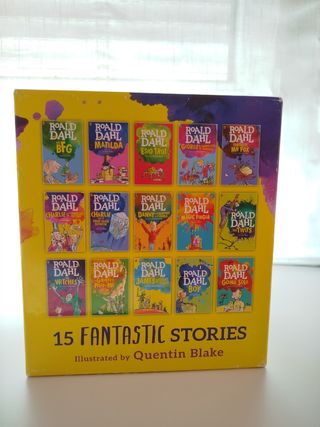 Colección 15 libros Roald Dahl en inglés.