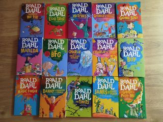 Colección 15 libros Roald Dahl en inglés.