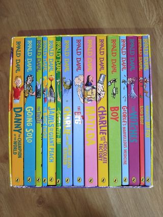 Colección 15 libros Roald Dahl en inglés.