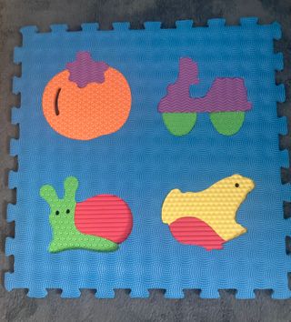 Alfombra puzzle infantil 4 piezas