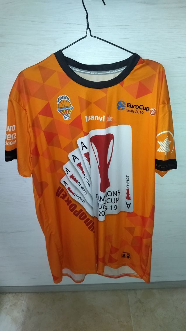 Camiseta Valencia Basket Eurocup 2019