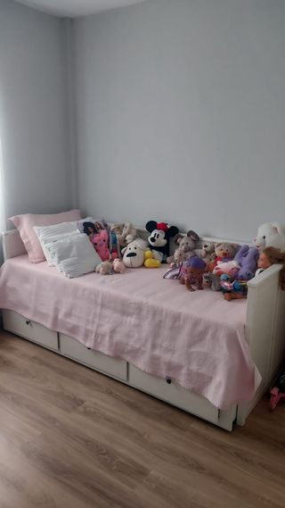 Cama nido infantil blanca