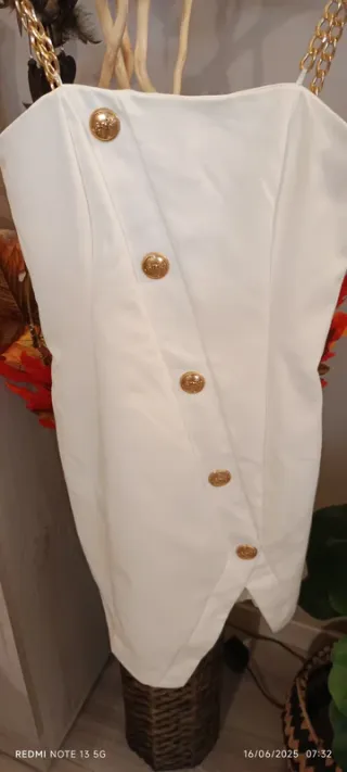 Miniabito bianco - stile Castellani