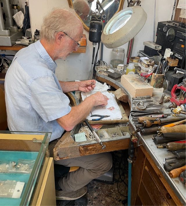 Orecchini cuore placcato oro