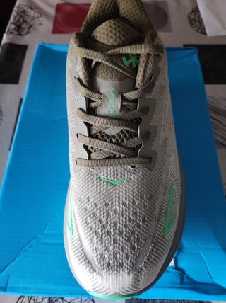 Hoka Clifton 9- Zapatillas Gris Oliva
