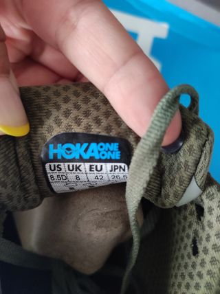 Hoka Clifton 9- Zapatillas Gris Oliva