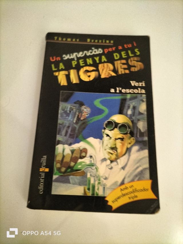 Verí a l'escola (Equipo tigre) (Catalan Edition)