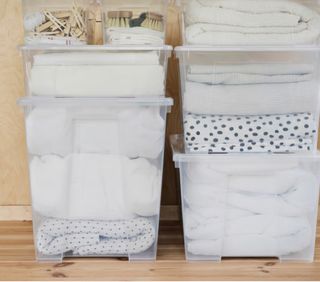 Cajas almacenaje Ikea (4+1 de REGALO) 