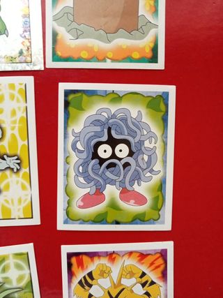 6 Cromos Pokémon Val