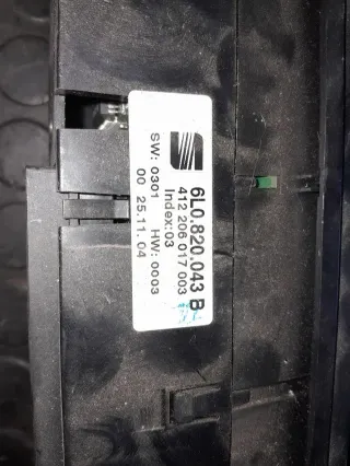Comando Sofagem Seat Ibiza 6L 6L0820043B