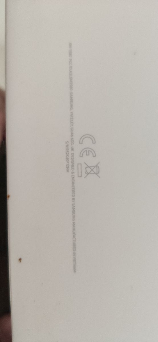 Tablet Samsung Galaxy Tab A 10" – Blanca