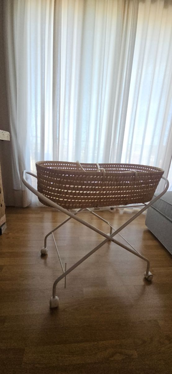 Cuna moisés mimbre bebé