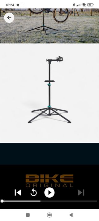 Soporte taller bicicletas 