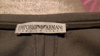 Pantaloni eleganti - Lana - Verde oliva