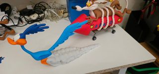 Figura Correcaminos y coyote impresas en 3D