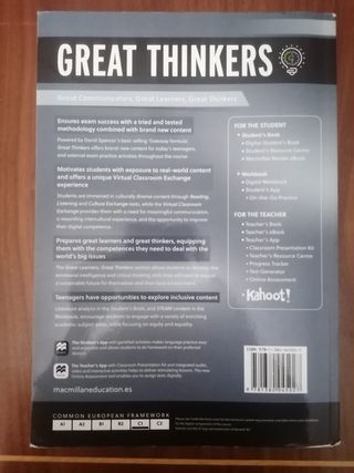 GREAT THINKERS C1 Student ́s book