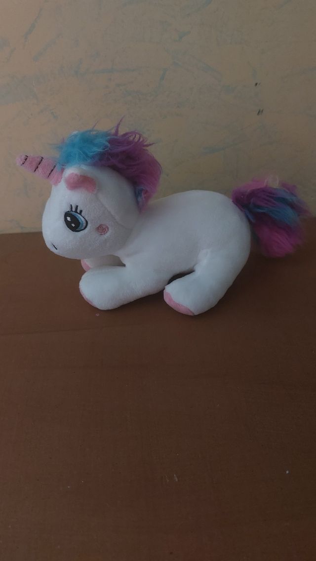Peluche Unicornio multicolor