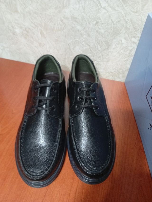 Mocassini Uomo Pelle Neri 41