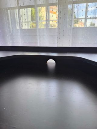 Escritorio madera negro