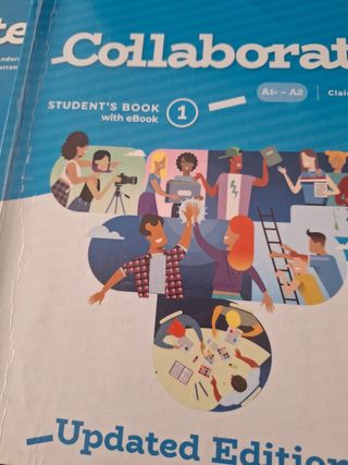 Collaborate Level 1 Student's Book with eBook English for Spanish Speakers Updated