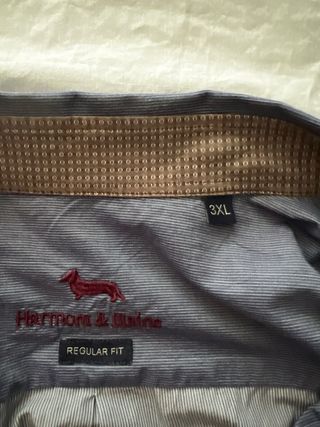 Camicia Harmont & Blaine 3XL- Grigio Blu