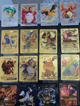 Lote 52 cartas Pokémon