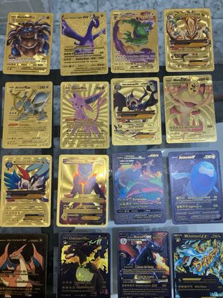 Lote 52 cartas Pokémon