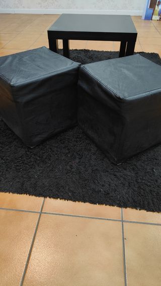 Alfombra negra Ikea - Felpa