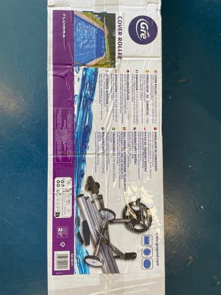 Enrollador piscina GRE - 550cm sin abrir 