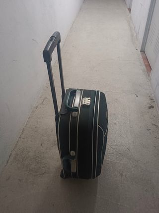Maleta viaje ZU'S - Negra/Verde