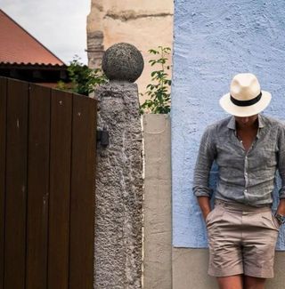 Shorts beige - Pantalones cortos