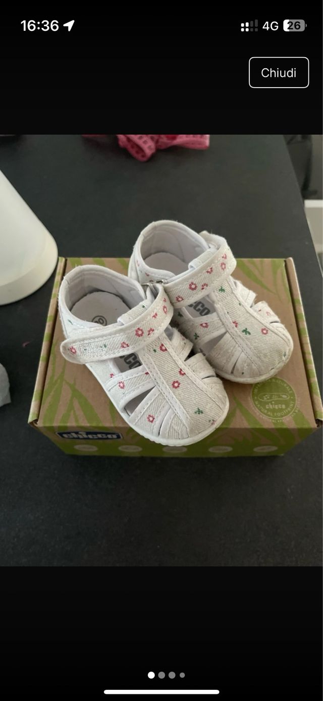 Scarpe Chicco bimba 20