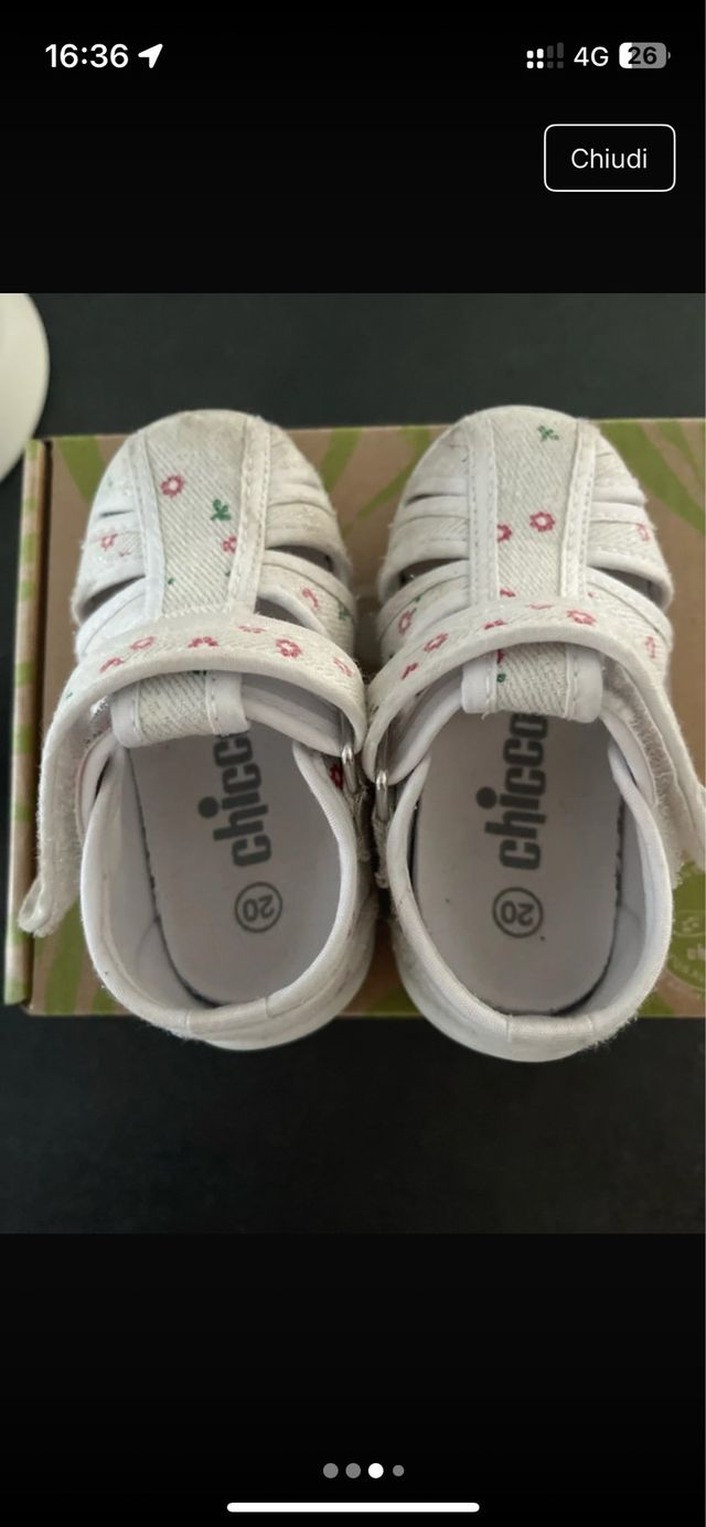 Scarpe Chicco bimba 20