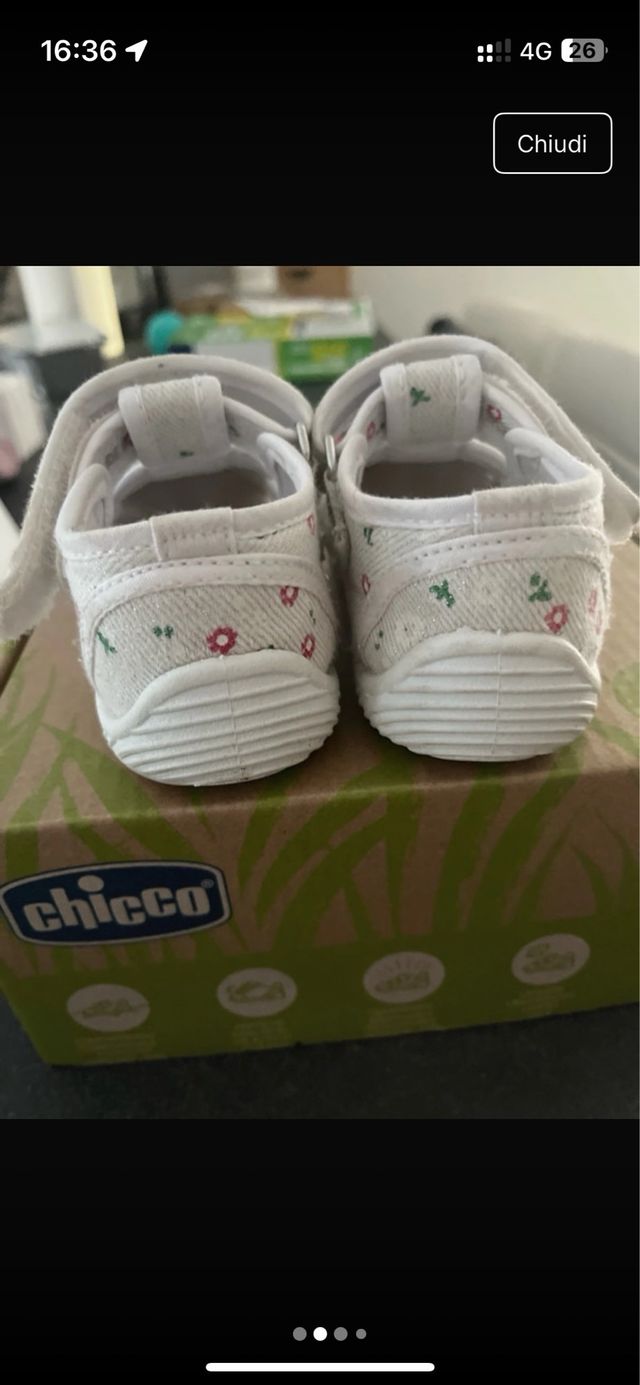 Scarpe Chicco bimba 20