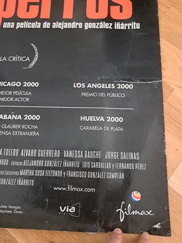 Póster Amores Perros