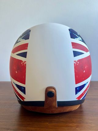 Casco Jet Cafe Racer Union Jack taglia 58 (M)