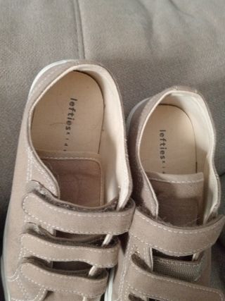 Zapatillas blancas niño talla 35