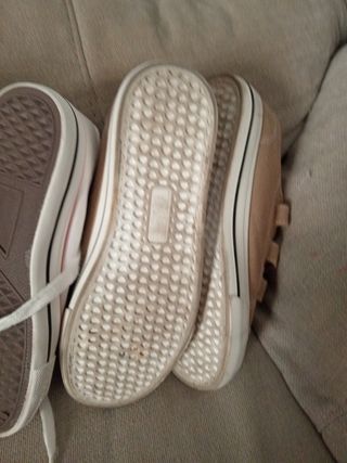 Zapatillas blancas niño talla 35