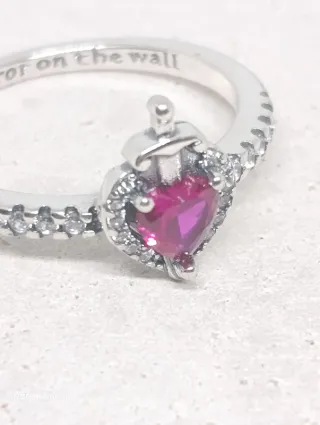 Anillo temática Disney plata S925 T8 CH130
