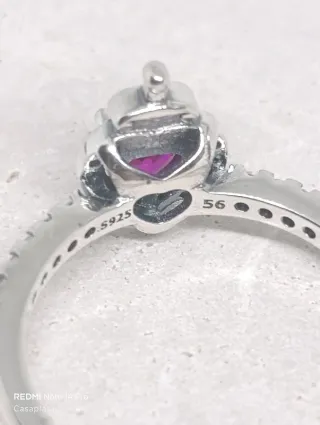 Anillo temática Disney plata S925 T8 CH130
