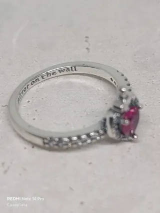 Anillo temática Disney plata S925 T8 CH130