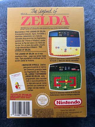 NES Zelda - Versión Española