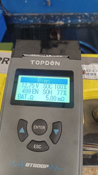 Batería coche 12V - TOPDON - 77% SOH