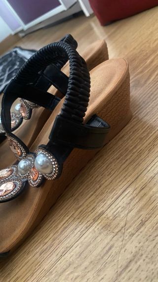 Sandalias con tacón